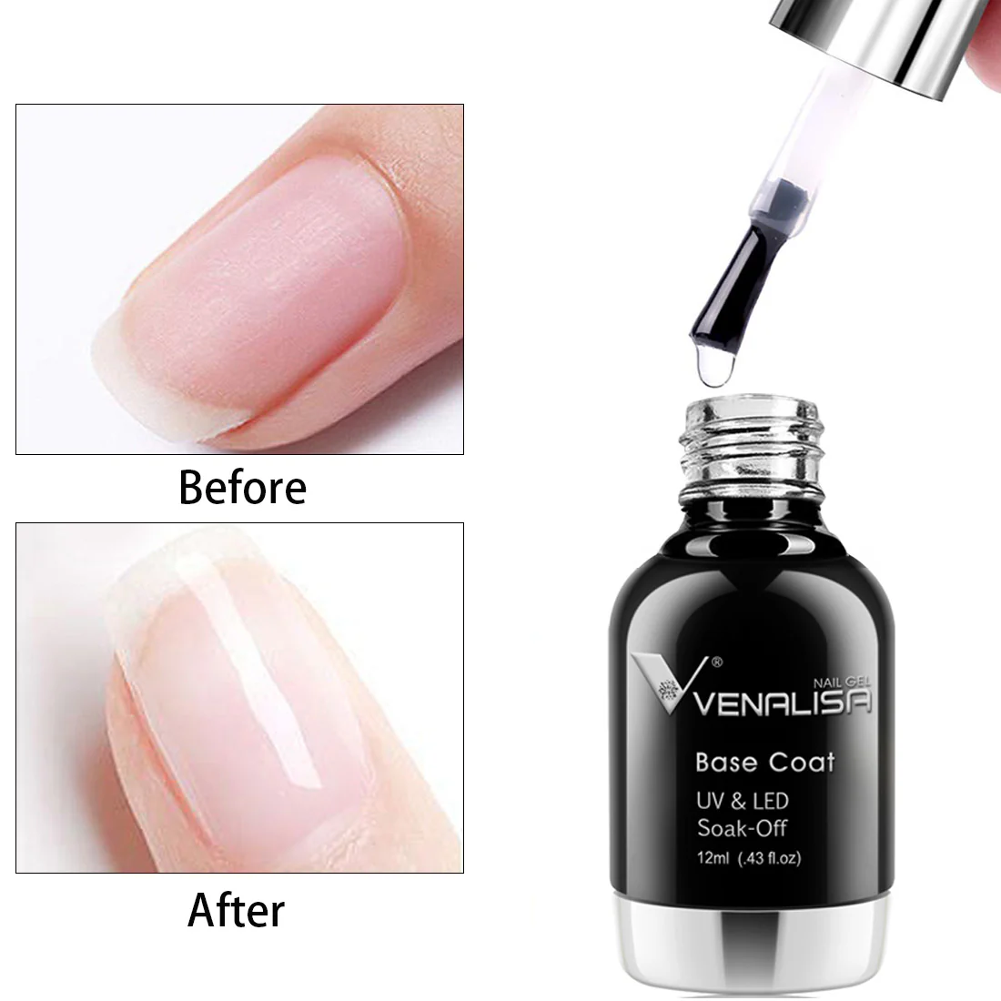 Base Coat 12ml TPO Free Hema Free - Image 2
