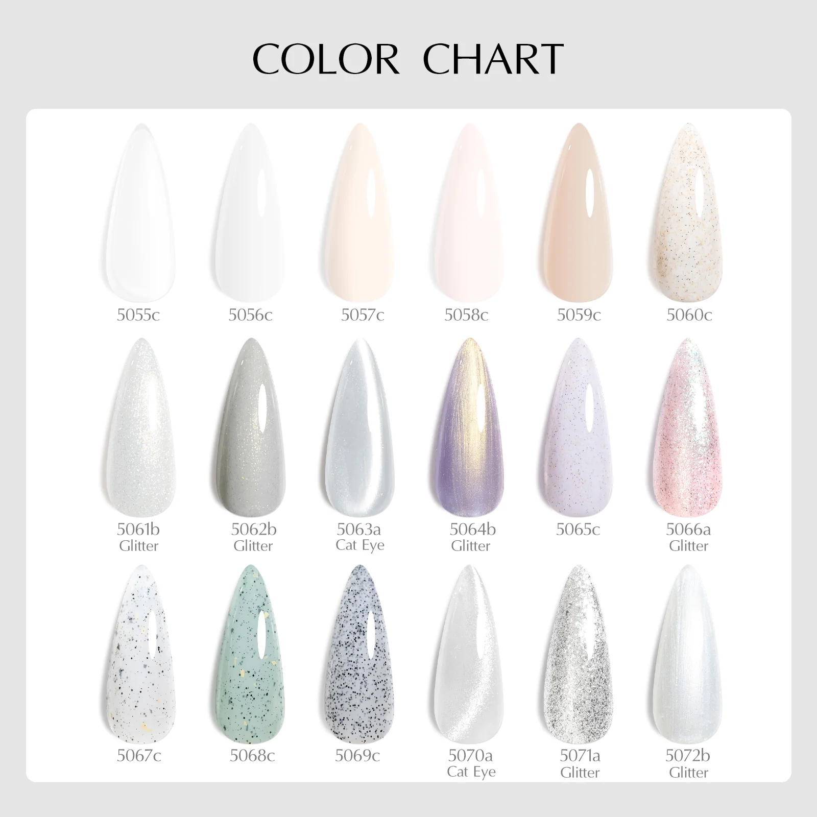 V4 Gel Polish Set 22 Pcs With Color Card TPO Free Hema Free - Image 2