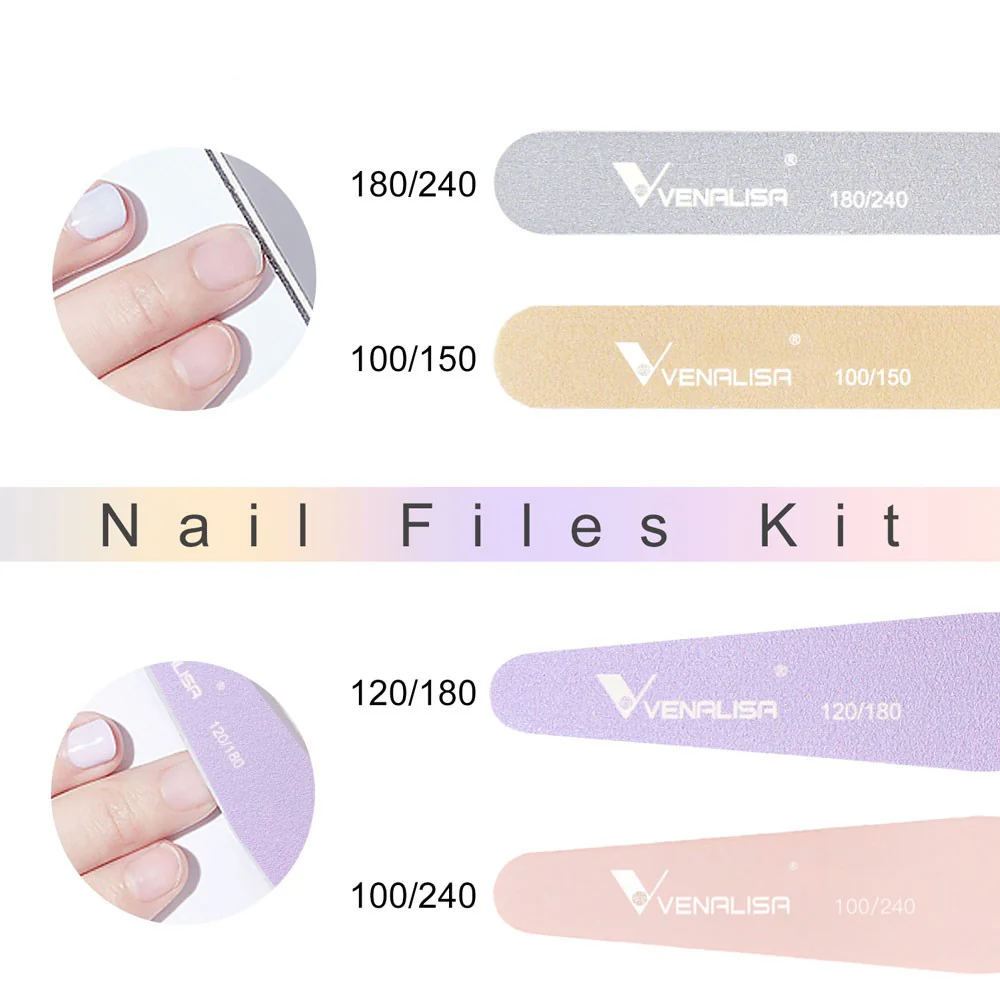 Nail Files Set 4 Pcs - Image 2